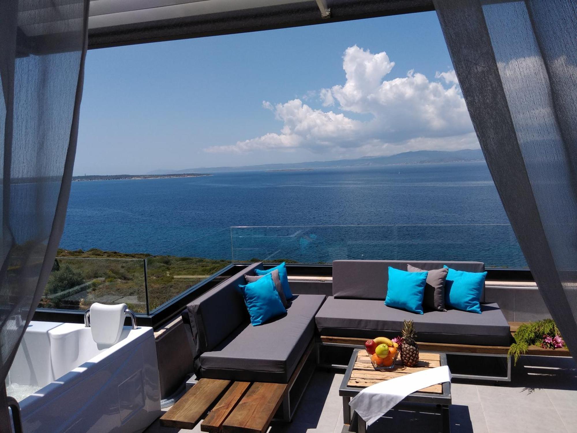 Mavi Panorama Villa Cesme Ngoại thất bức ảnh