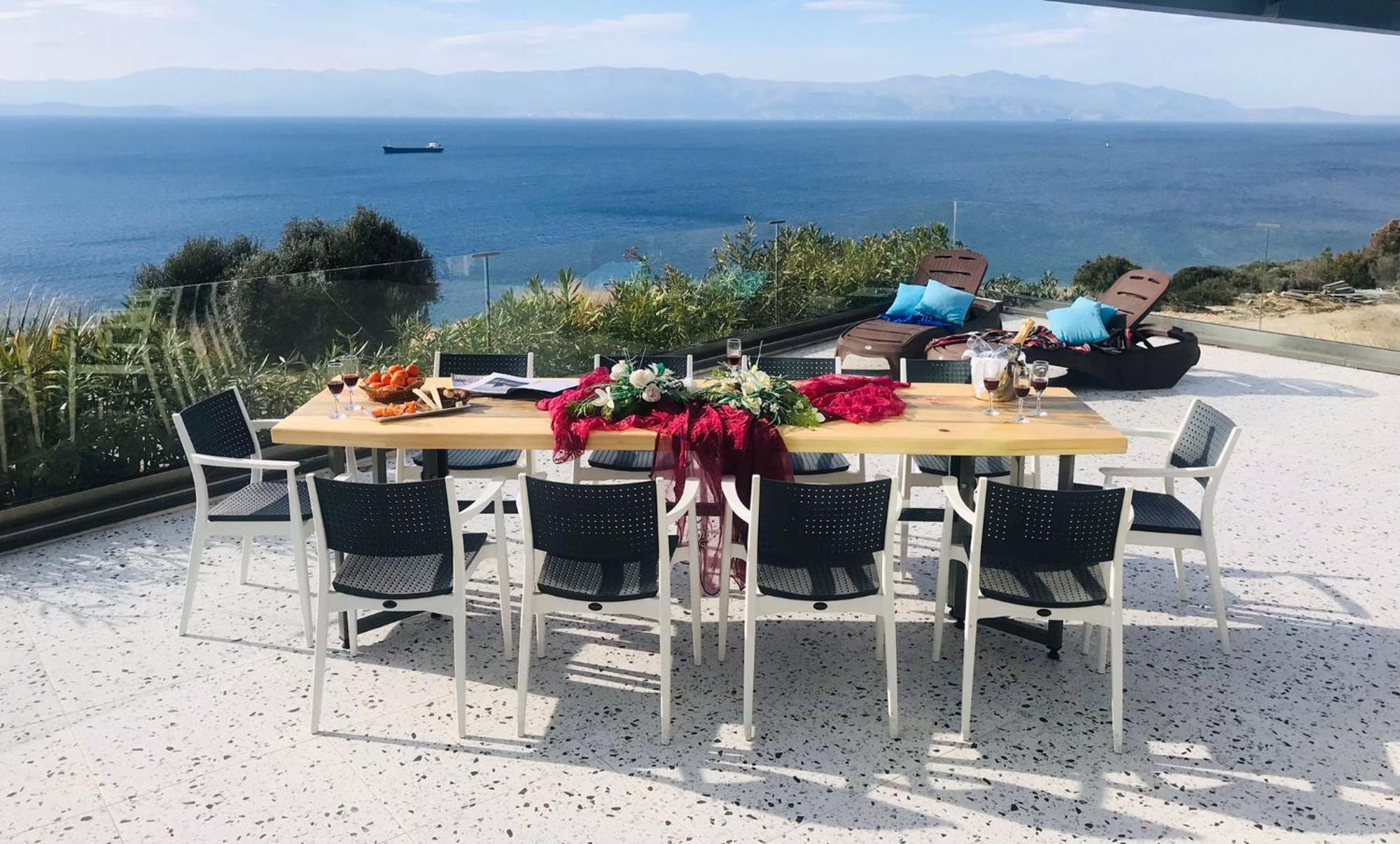 Mavi Panorama Villa Cesme Ngoại thất bức ảnh